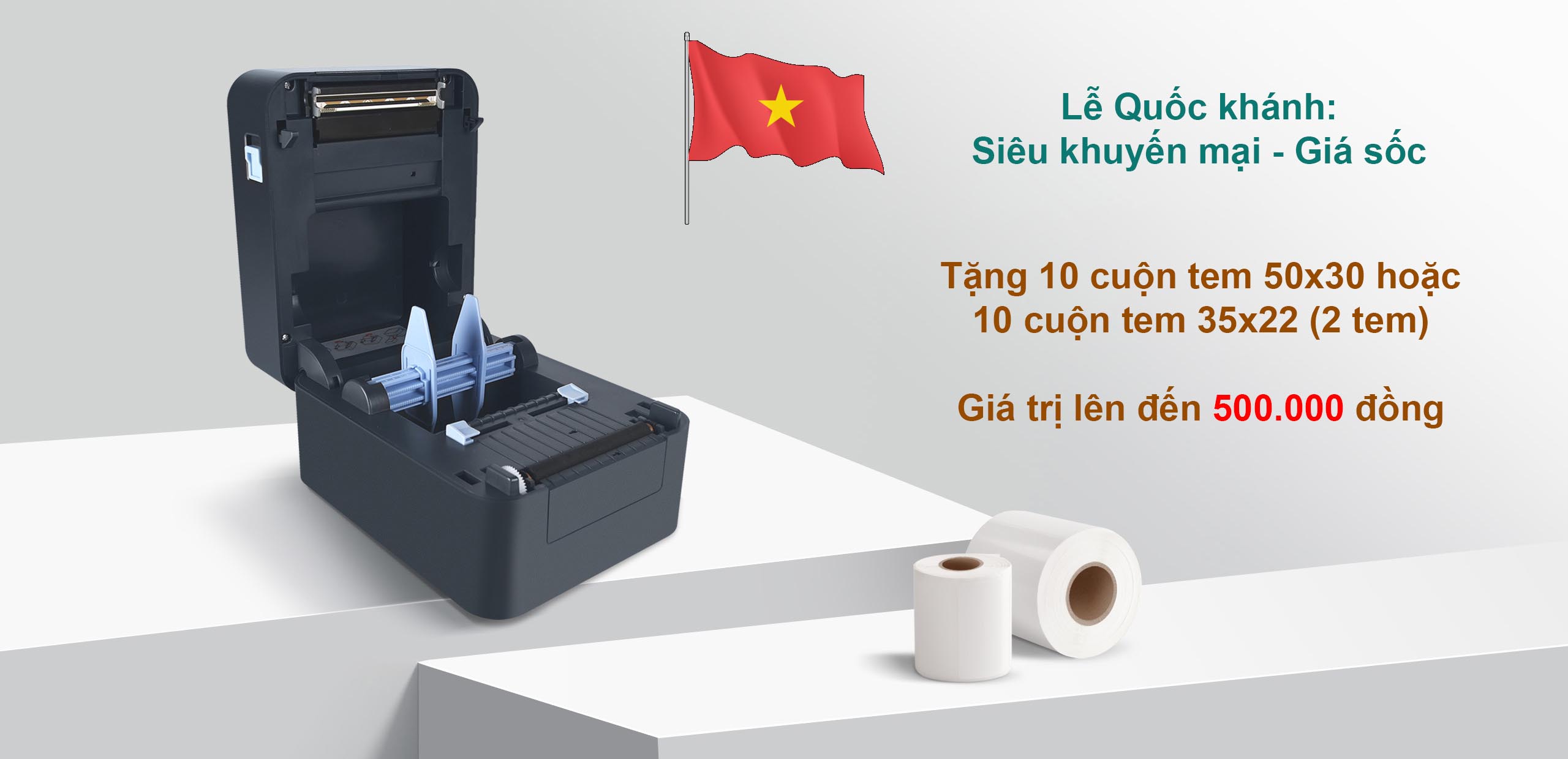 Lễ Quốc khánh: Siêu khuyến mại - Giá sốc