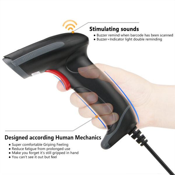 Máy quét mã vạch 2D Heroje H289U