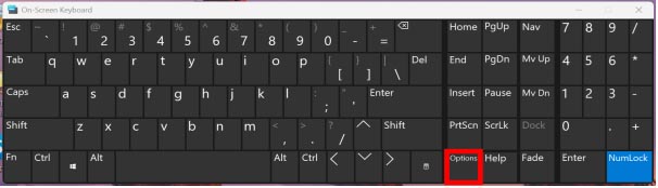 Bật NumLock - Bước 2