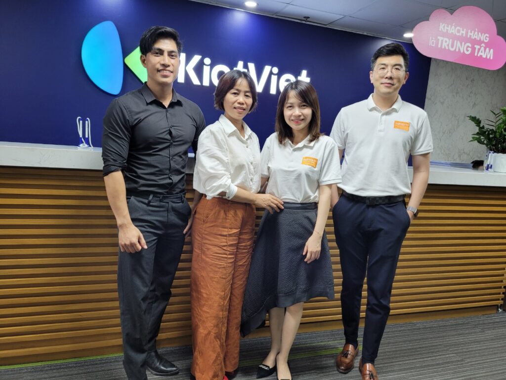 Đức Nguyên và HPRT thăm và làm việc tại KiotViet