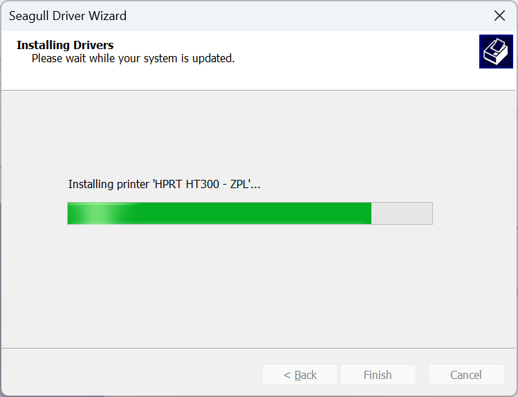 Driver Seagul cho máy in mã vạch HPRT 8 Thêm máy in mã vạch HPRT vào Windows - Bước 5