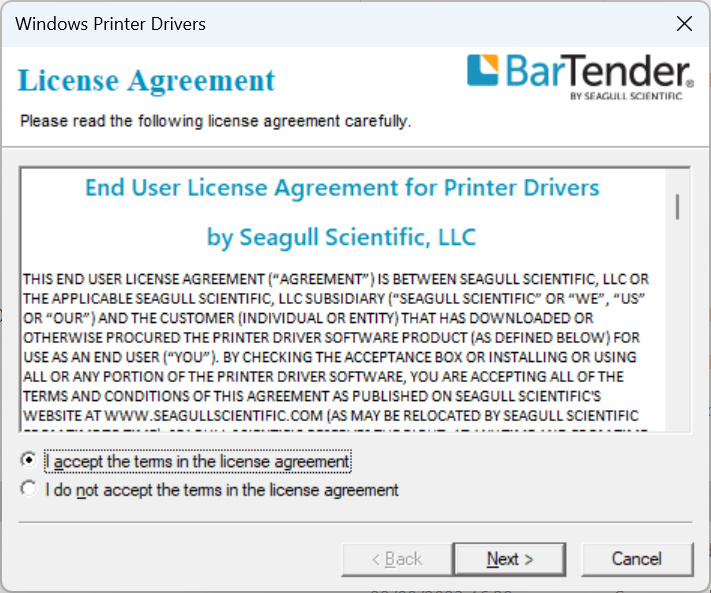 Driver Seagul cho máy in mã vạch HPRT 1 Cài đặt driver máy in mã vạch Xprinter - Bước 1