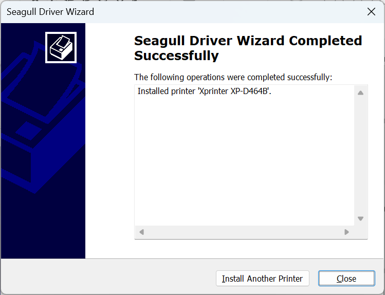 Driver máy in mã vạch Xprinter cho Windows 9 cai driver in tem buoc fb