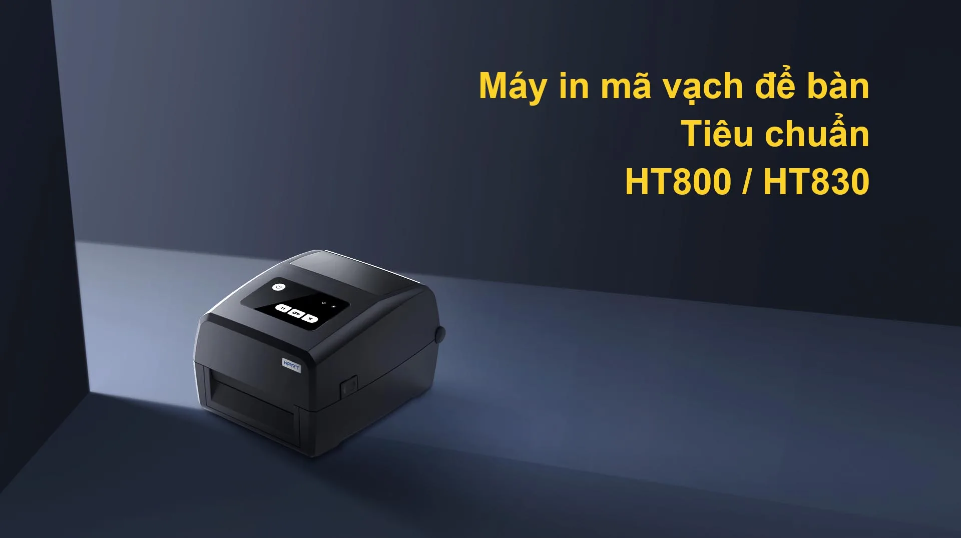 Máy in mã vạch HPRT HT800 / HT830 thiết kế sang trọng.