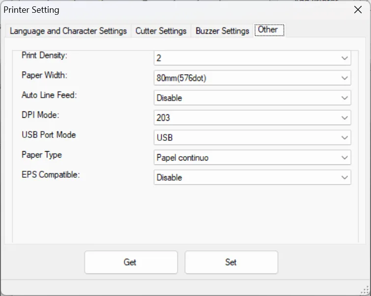 Thiết lập cơ bản: Các cài đặt khác