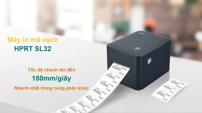 Máy in mã vạch HPRT SL32 - Giải pháp in ấn chuyên nghiệp, hiệu quả