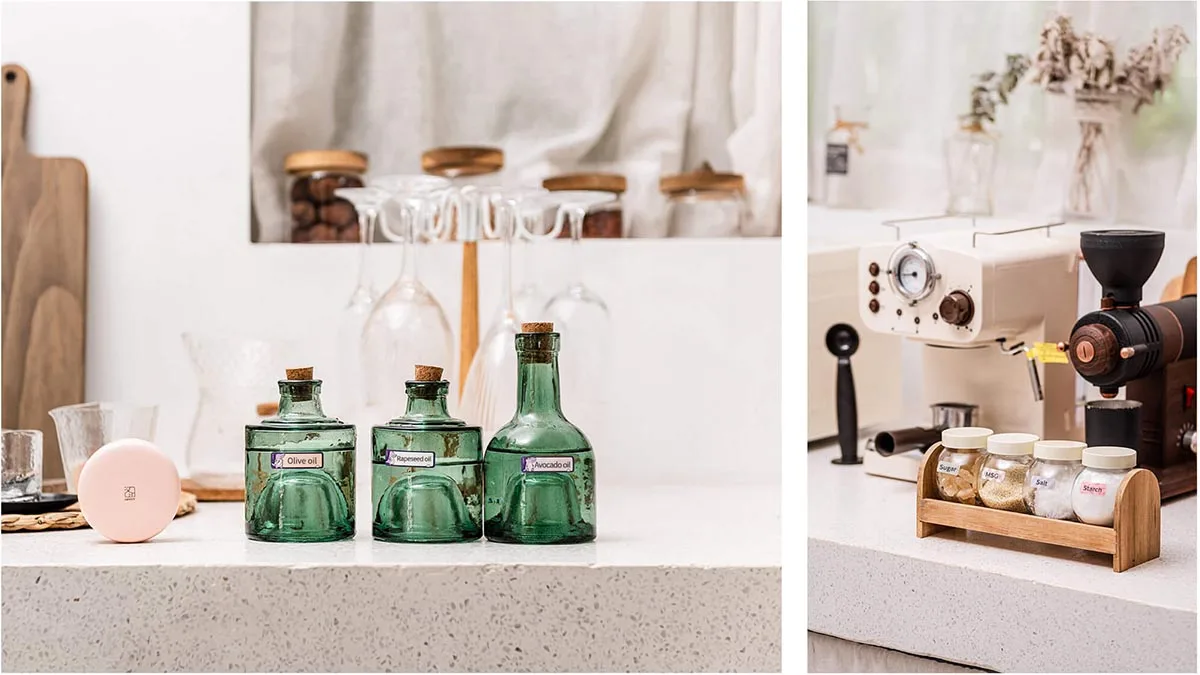 Máy in nhãn mini HPRT H11 in tem nhà bếp