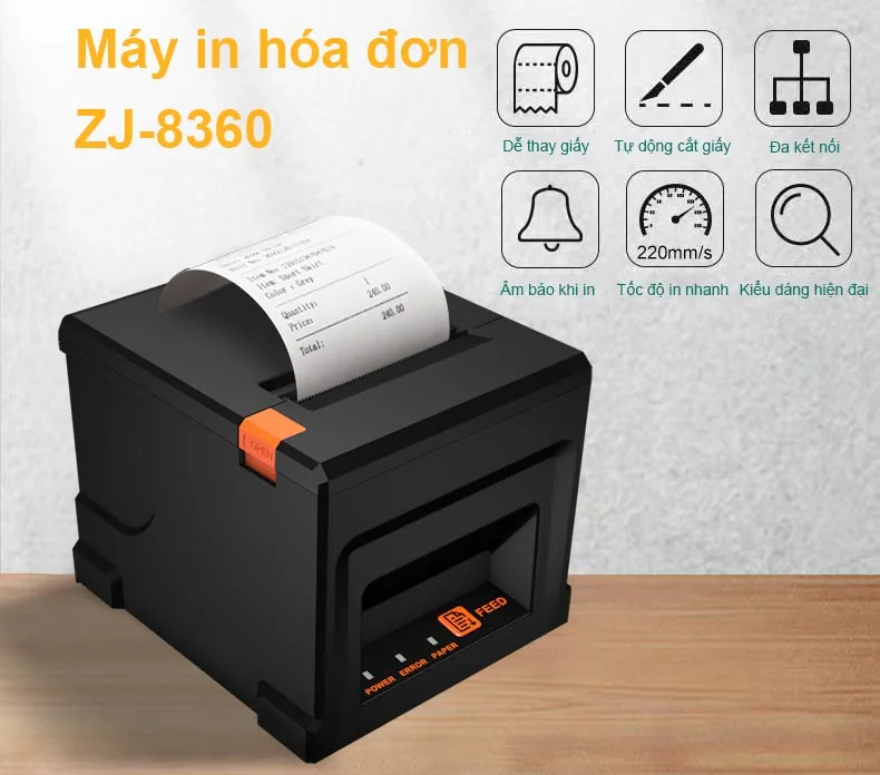 Máy in hóa đơn Zjiang ZJ-8360